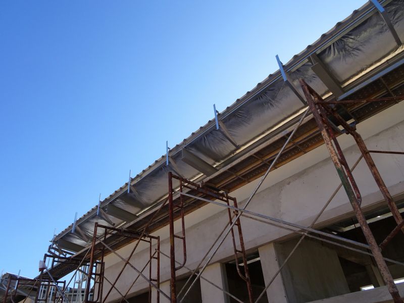 Steel Cladding Installation